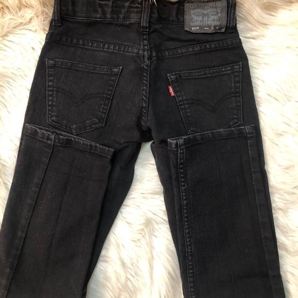 Jeans set of 4 mix brands SZ 10&12 big kids - Picture 5 of 9